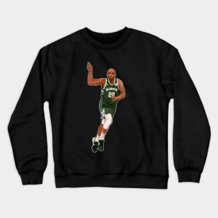 Khris Middleton #22 Get Three Points Crewneck Sweatshirt